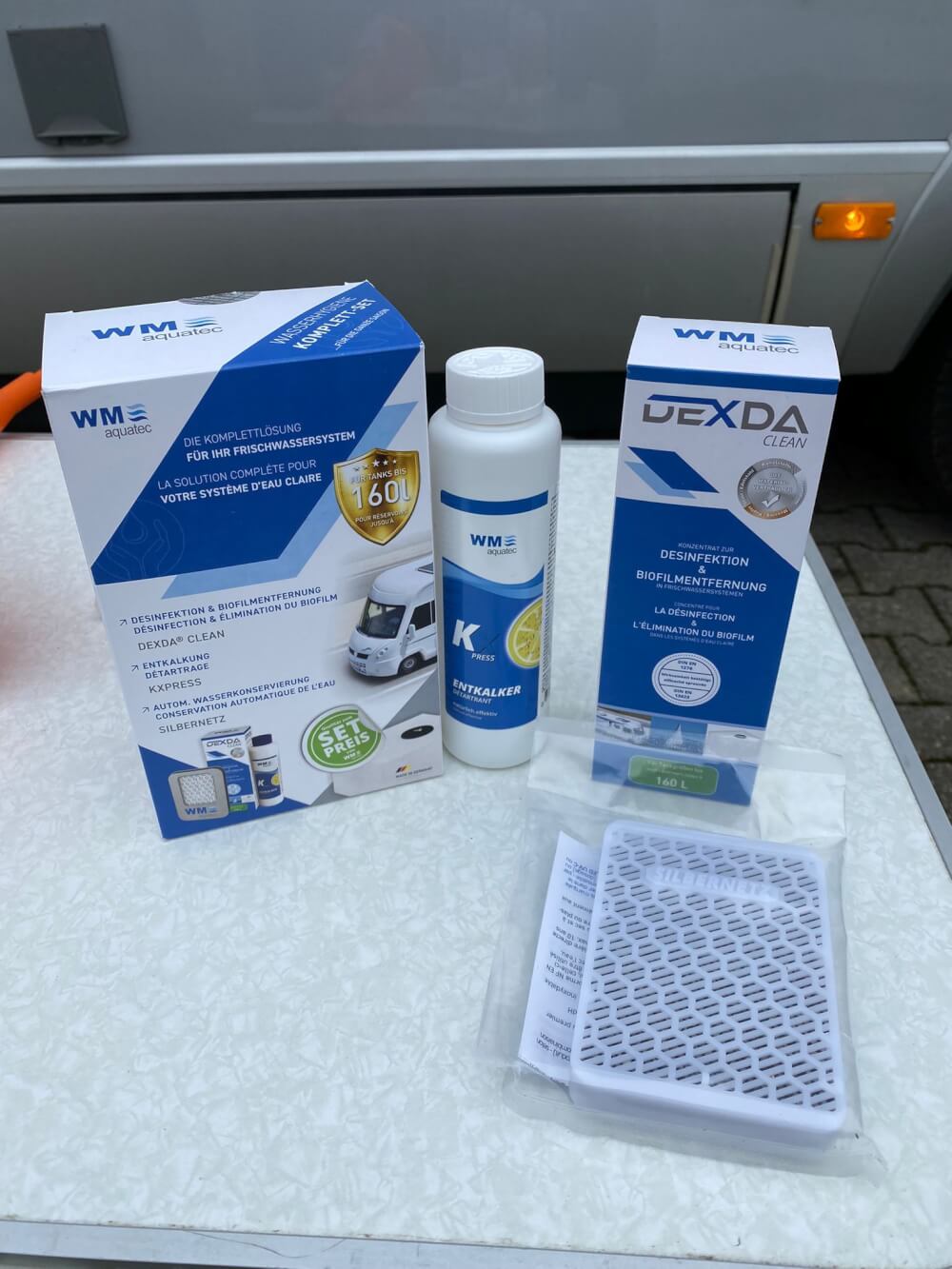 Wm Aquatec Hygiene Trio Getestet Frischwassertank Reinigen