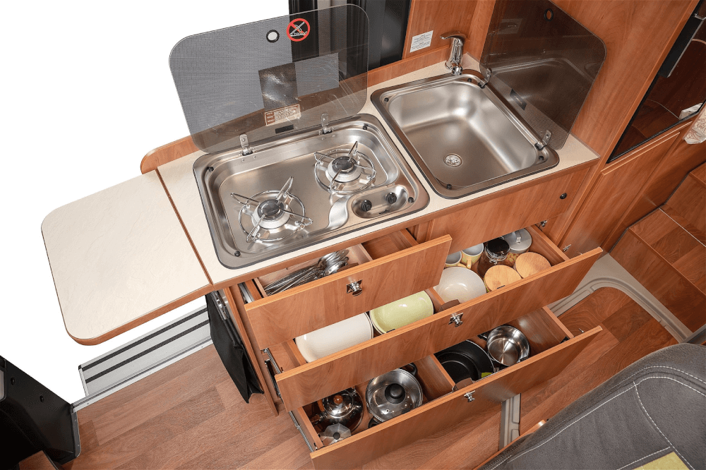 Globecar Globescout 600 Plus (Fiat) Kastenwagen 2021 Küche