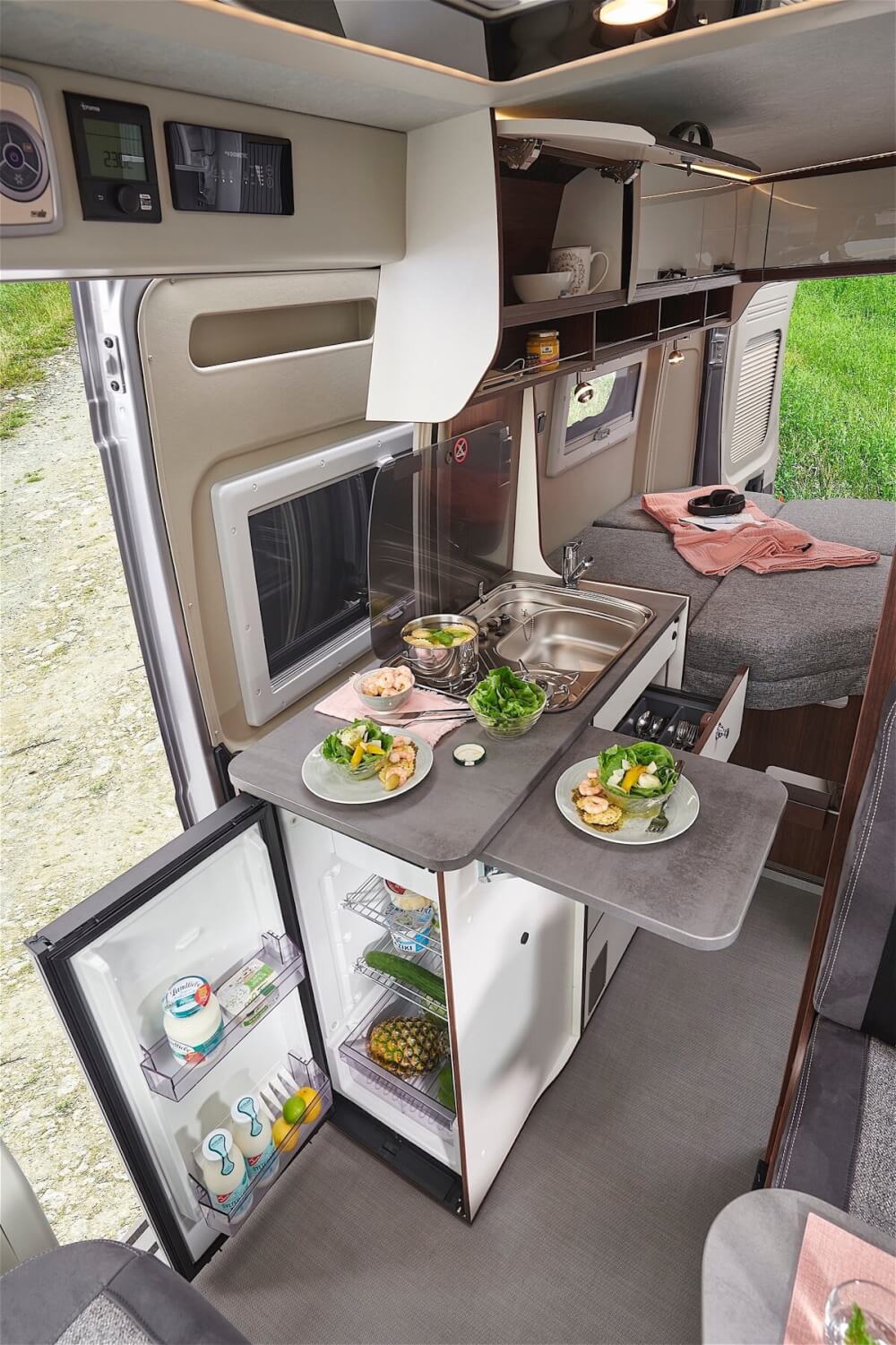 Pössl Summit Prime 540 (Citroen) Kastenwagen 2022 Küche