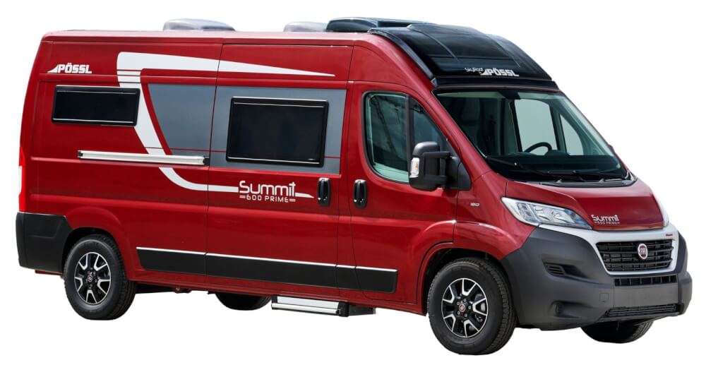 Pössl Summit Prime 600 (Fiat) Kastenwagen 2022 Außenansicht