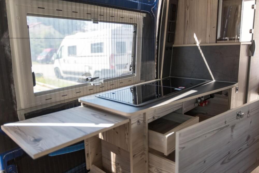 Robeta Helios (Citroen) Kastenwagen 2022 Küche