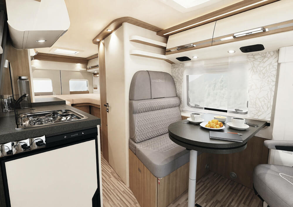 Malibu 640 LE RB (first class - one rooms) Kastenwagen 2022 Polster/Dekor