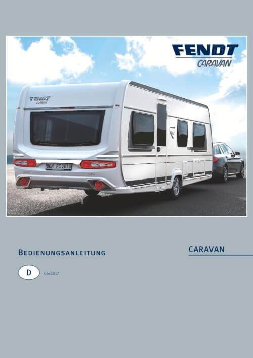Bedienungsanleitung Fendt-Caravan 2017/2018 Vorschau