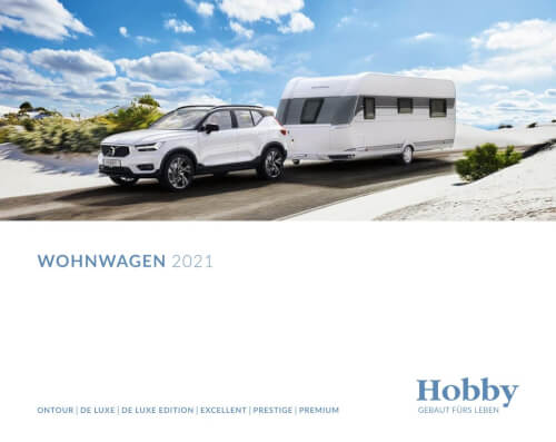 Hobby Wohnwagen Katalog 2021 Vorschau