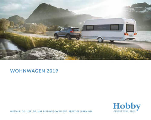 Hobby Wohnwagen Katalog 2019 Vorschau