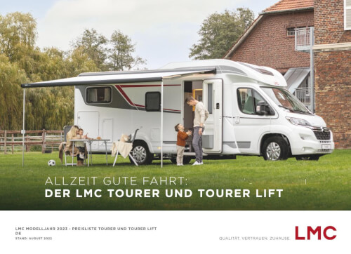 LMC Tourer und Tourer Lift - Preisliste 2023 Vorschau