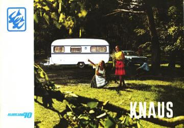 Knaus Wohnwagen Katalog 1970 Vorschau