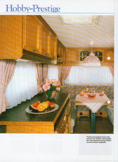 Hobby Wohnwagen Prestige 1992 Vorschau