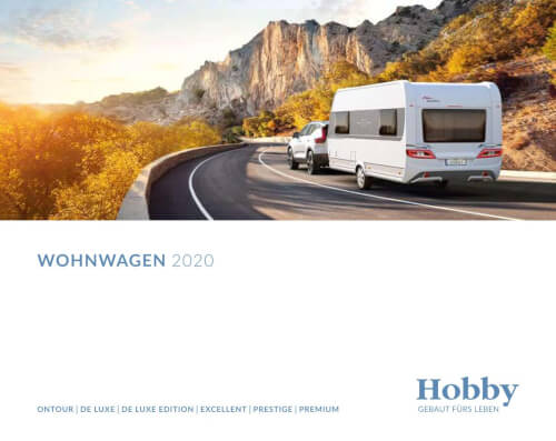 Hobby Wohnwagen Katalog 2020 Vorschau