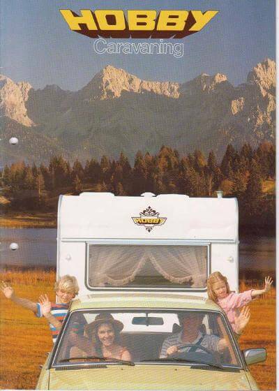 Hobby Wohnwagen Katalog 1981 Vorschau