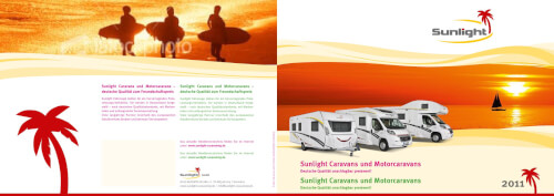 Sunlight Wohnwagen Teilintegriert Katalog 2011 Vorschau