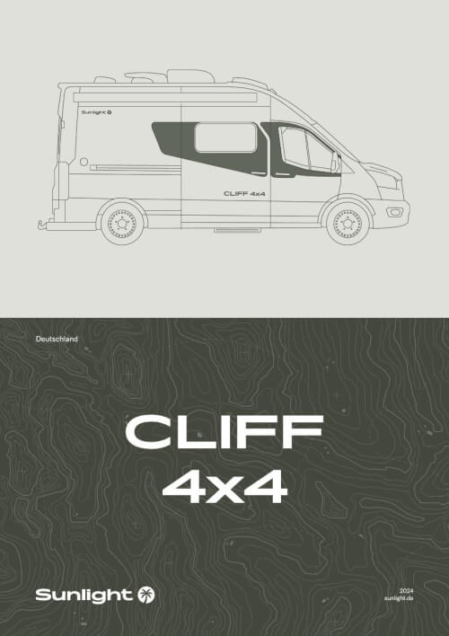 Sunlight Kastenwagen Cliff 4x4 Katalog 2024 Vorschau