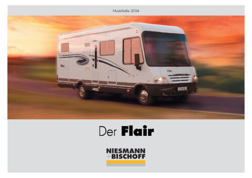 Niesmann Bischoff Flair - Katalog 2004 Vorschau