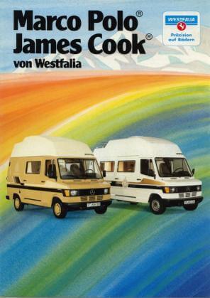 Westfalia Marco Polo / James Cook 1984 - Katalog Vorschau