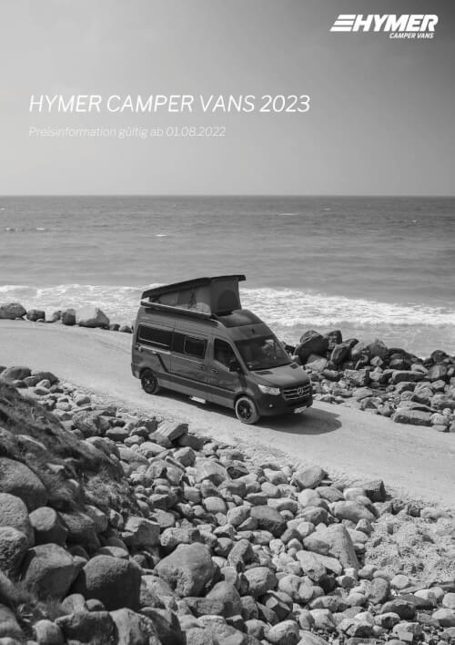 HYMER Camper Vans / Kastenwagen - Preisliste 2023 Vorschau