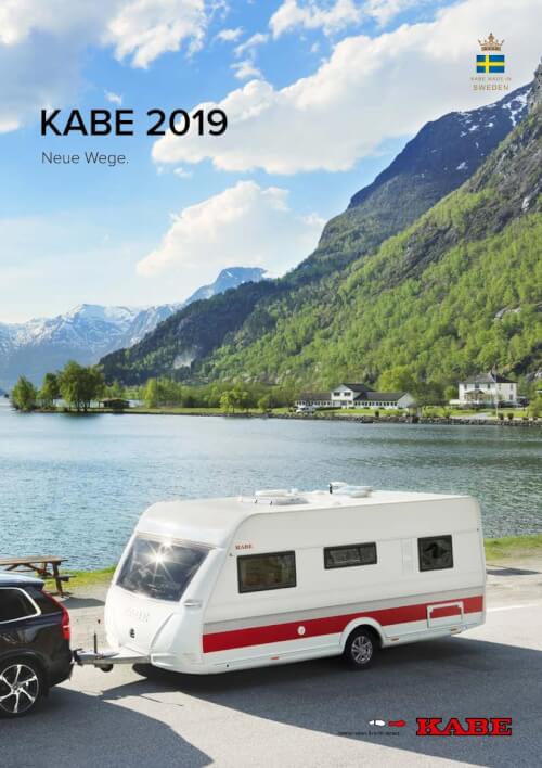 Kabe Wohnwagen Katalog 2019 Vorschau