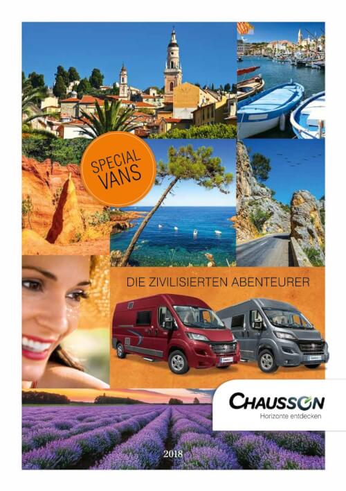 Chausson Wohnwagen Katalog 2018 Vorschau