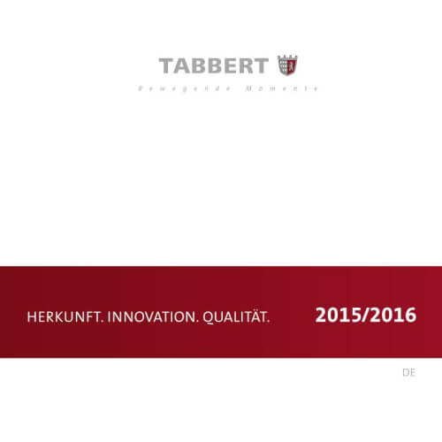 Tabbert Wohnwagen Katalog - 2016 Vorschau