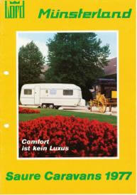 LMC Caravan Wohnwagen Katalog 1977 Vorschau