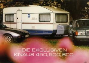 Knaus Wohnwagen Katalog 1982 Vorschau