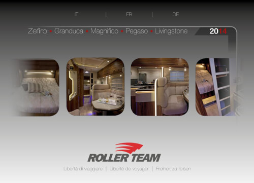 Roller Team Kastenwagen Teilintegriert Vollintegriert Katalog 2014 Vorschau