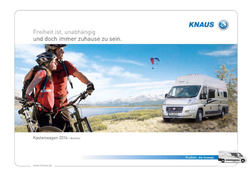 Knaus Kastenwagen Katalog 2014 Vorschau