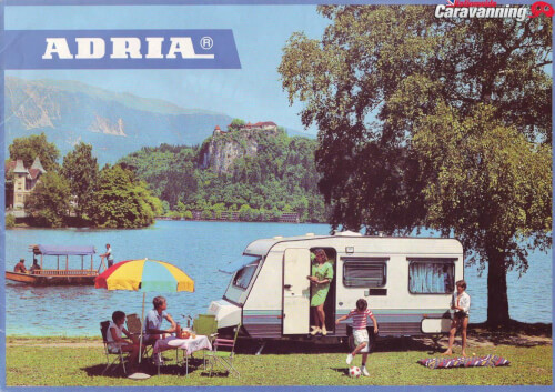 Adria Wohnwagen Katalog 1987 Vorschau