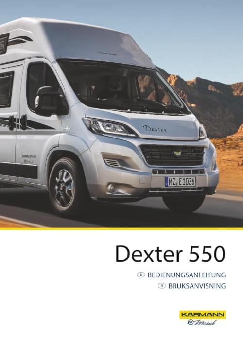 Bedienungsanleitung Dexter 550 - Deutsch/Norwegisch 2017 Vorschau