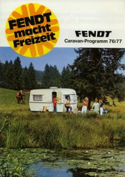 Fendt Wohnwagen Katalog 1977 Vorschau