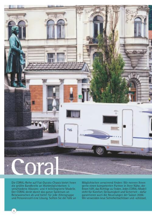 Adria Coral Katalog 2006 Vorschau