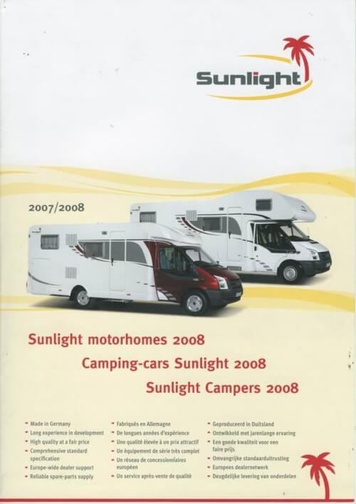 Sunlight Teilintegriert Katalog 2008 Vorschau