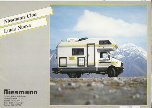 Niesmann Clou Linea Nuova  - Katalog 1989 Vorschau