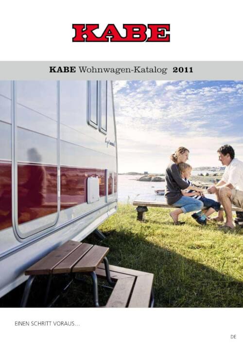 Kabe Wohnwagen Katalog 2011 Vorschau