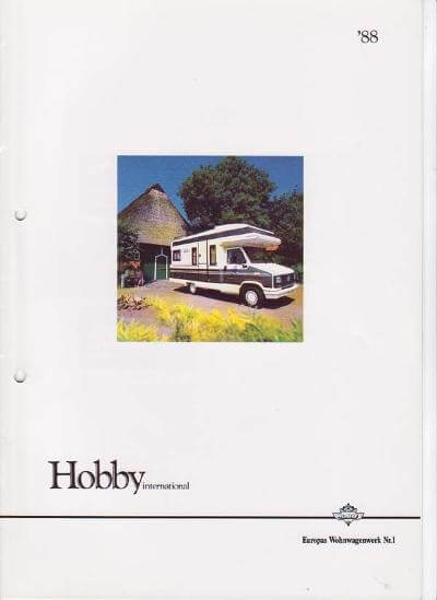 Hobby Teilintegriert Katalog 1988 Vorschau