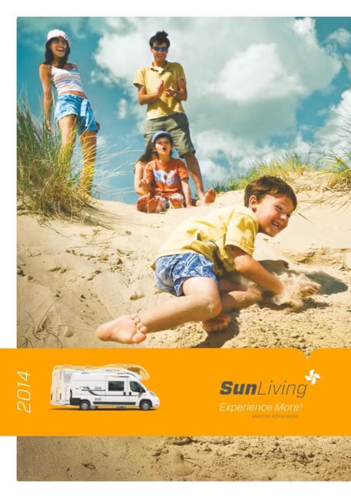 Sun Living Kastenwagen Teilintegriert Katalog 2014 Vorschau