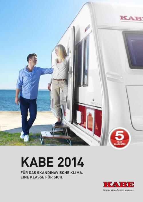 Kabe Wohnwagen Katalog 2014 Vorschau