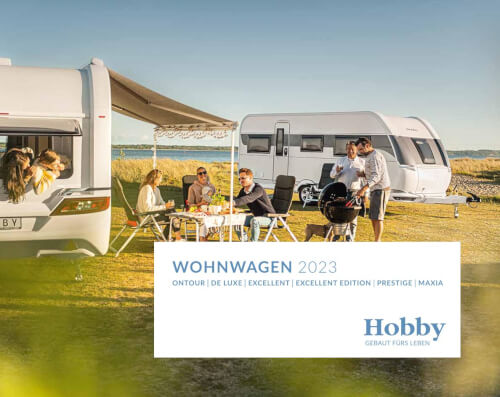 Hobby Wohnwagen Katalog 2023 Vorschau