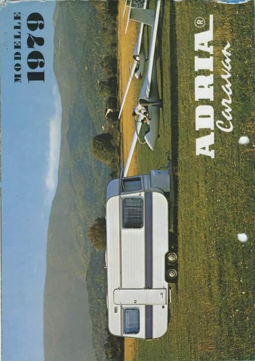 Adria Wohnwagen Katalog 1979 Vorschau