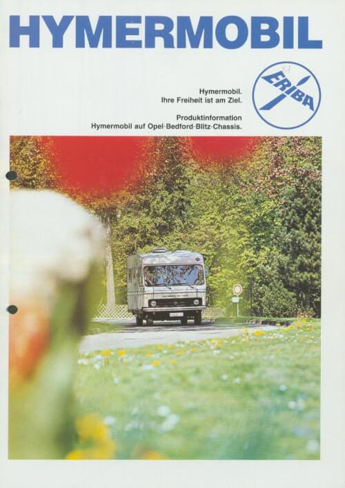 Hymer Vollintegriert Katalog 1981 Vorschau