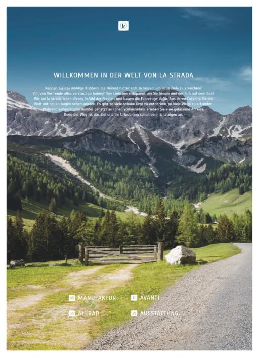 La Strada Kastenwagen Katalog 2019 Vorschau