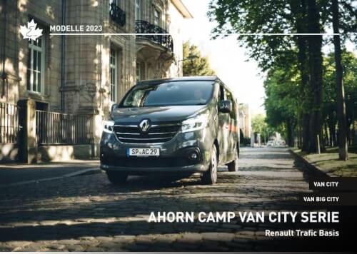 Ahorn Katalog Serie Van City & Big City  2023 Vorschau