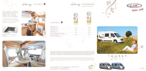 LMC Caravan Kastenwagen Katalog 2011 Vorschau