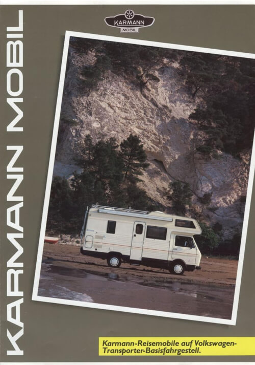 Karmann Mobil Teilintegriert Katalog 1990 Vorschau