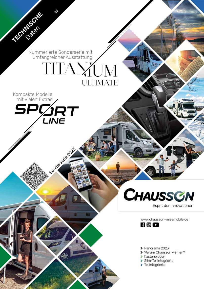 Chausson Wohnmobile Preisliste 2022