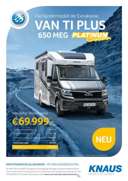 Knaus Van TI Plus 650 MEG Platinum Selection Vorschau