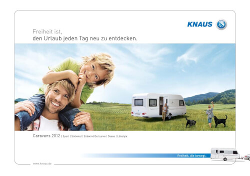Knaus Wohnwagen Katalog 2012 Vorschau