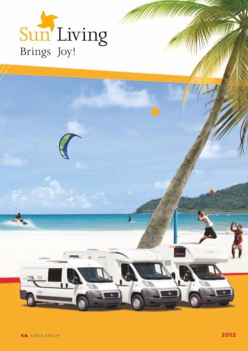 Sun Living Teilintegriert Kastenwagen Katalog 2012 Vorschau