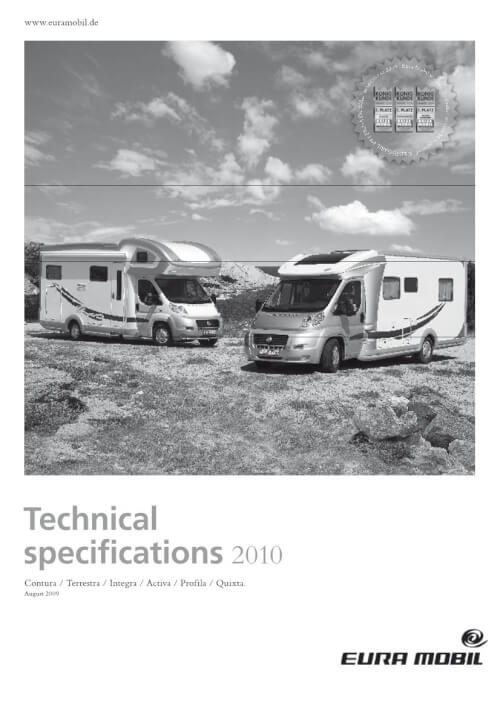 Eura Mobil - Technical Specifications (EN) - Teilintegrierte 2010 Vorschau