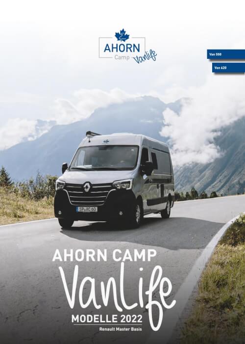 Ahorn Camp Vanlife Katalog 2022 Vorschau