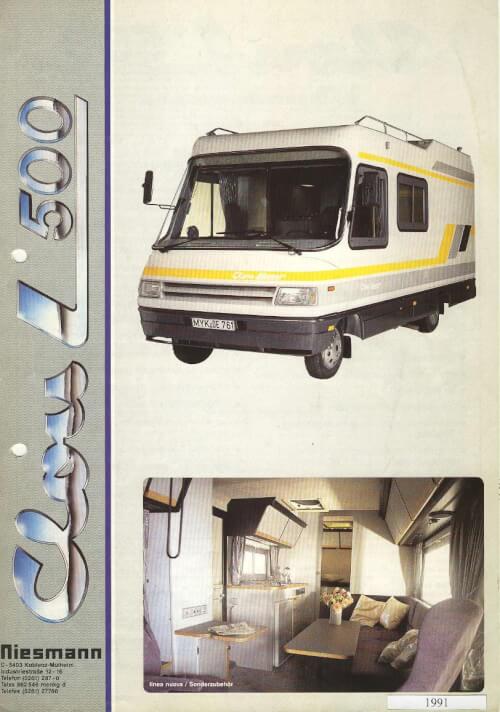 Niesmann Clou - Katalog 1991 Vorschau